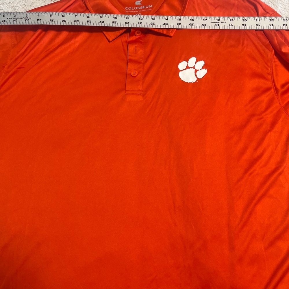 COPY - Clemson Tigers Colosseum Polo Shirt Orange Size 2XL New - Picture 8 of 11
